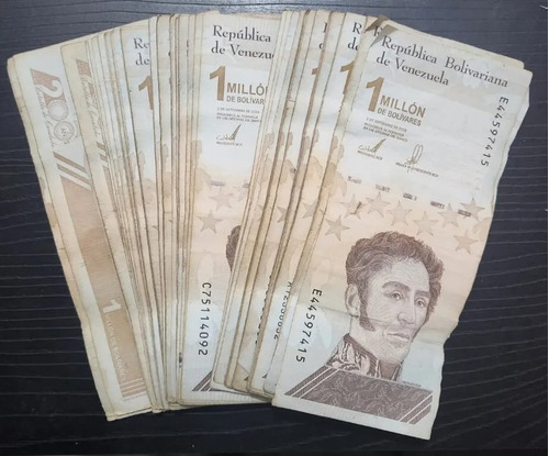 Fajo 1´000.000 Bolivares Soberanos 2020 Vg-vf