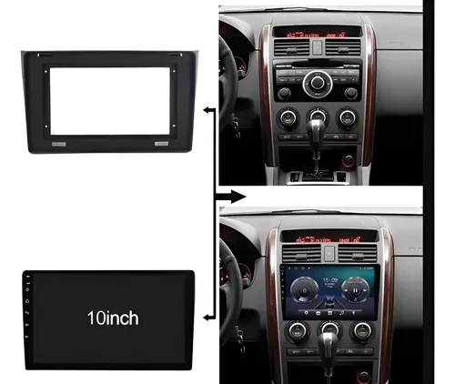 Consola Para Radio 9 Pulgadas Mazda Cx9 2007-2016