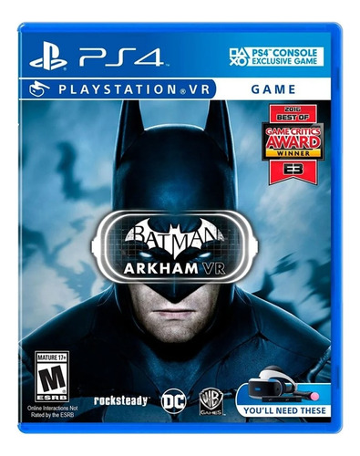 Batman: Arkham Vr - Ps4 Nuevo Y Sellado