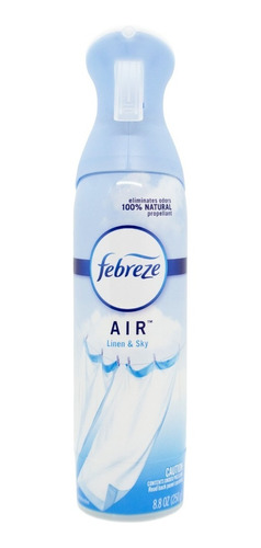 Febreze Air Aromatizante De Ambiente Pulverizador Linen Sky