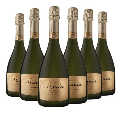 Champagne Maria Codorniu Metodo Tradicional 6x750cc Caja X6