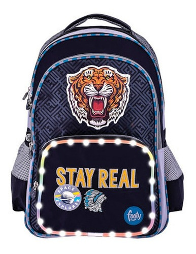 Mochila Footy Tigre 18 Universo Binario