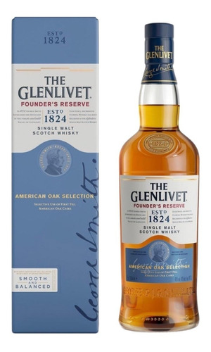 Imagen 1 de 2 de Whisky The Glenlivet Founder's Reserve Single Malt - Sufin