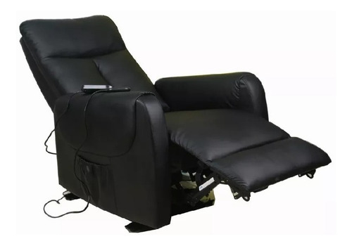 Sillon Masajeador Relax Reclinable Electrico Con Calor Color Negro O Chocolate
