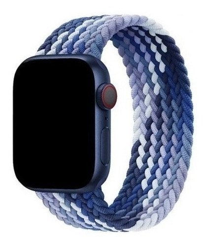 Pulseira Braided Solo Para Apple Watch 42/44mm Blueberry  Pp