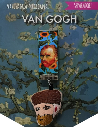Llavero Dkh,  Van Gogh De Listón Con Peluche