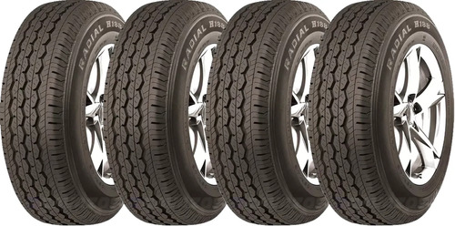 Kit de 4 llantas Trazano LTR (Neumaticos para camionetas y furgonetas) H-188 LT 215/70R15 #