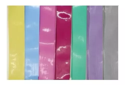 cortina tiras plastico malta color