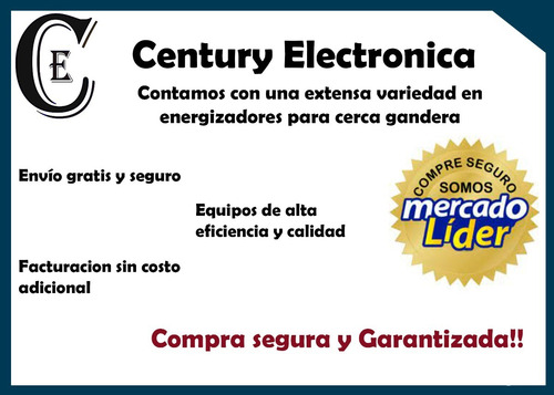 Cerco Electrico Ganadero Kit Solar (10 Km) + 2 Km De Alambre