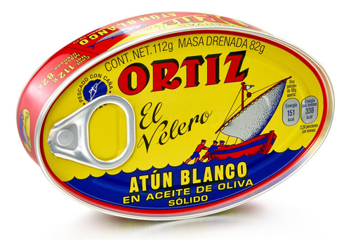 Atun Blanco En Aceite De Oliva Ortiz Lat