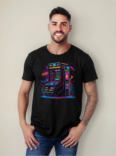Playera Consolas Diseño 29 Arcade Videojuegos Beloma