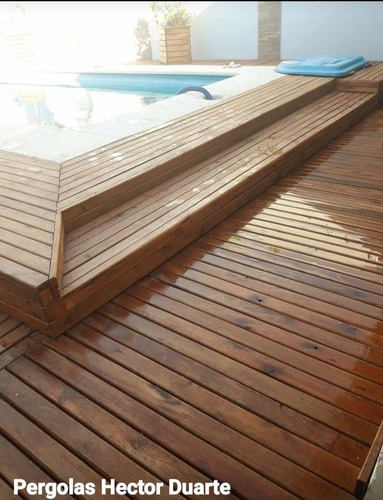 Pergolas Decks - Escaleras - Muebles- Todo Tipos De Madera