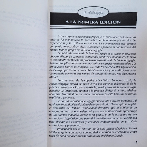 Imagen 4 de 9 de Aprender Para Ser Psicopedagogia Clinica Marina Muller Bonum