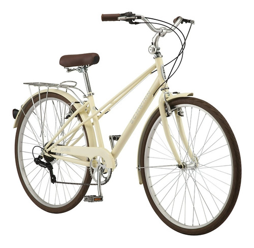 Bicicleta Schwinn 700c Admiral Hybri Women's Cruiser Cream