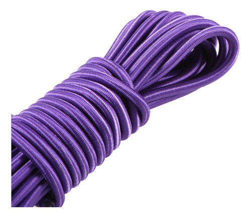 Cuerda Elástica Para Kayak De 5 Mm, Color Morado, 5 Metros,