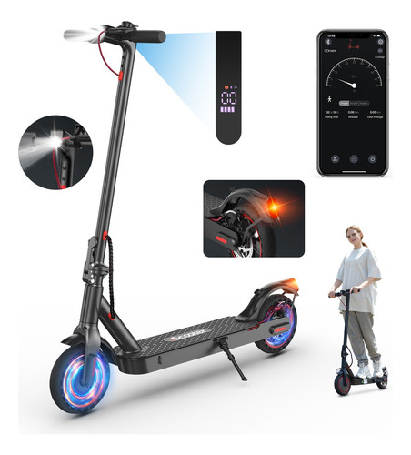 Scooter Eléctrico Patín Para Adultos S9pro 350w 25km/h App