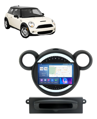 Multimídia Android Mini Cooper R56 E R60 2006-2016 4/64gb 9p