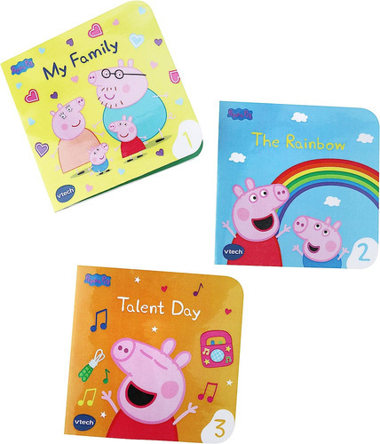 Imagen 3 de 3 de Peppa Peluche Interactivo Vtech Aprende Con Diverlibros