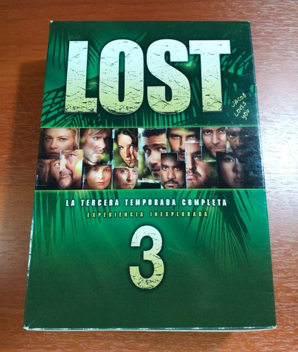 Dvd Lost Temporada 3 Completa Experiencia Inexplorada 