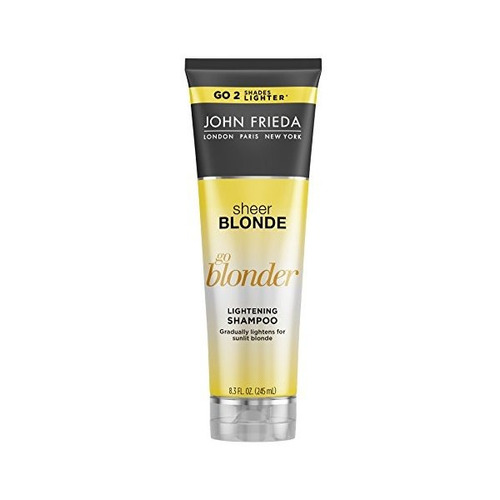 John Frieda Sheer Blonde Go Blonder Lightening Shampoo, 8.3 