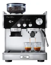 Comprar Cafetera Oster Espresso Em7400, Barista Perfect Brew Maxima Color Plateado