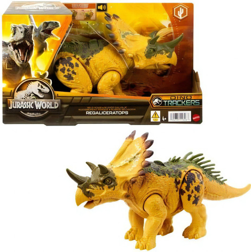 Jurassic World - Regaliceratops - Dino Trackers - Mattel