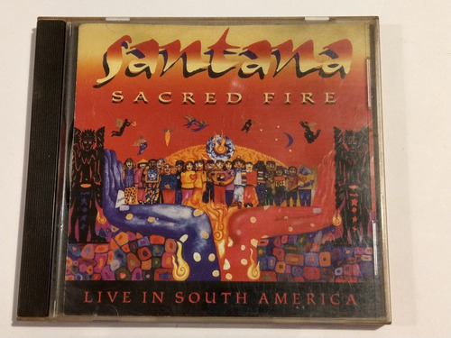 Cd Sacred Fire - Live In South America Santana 