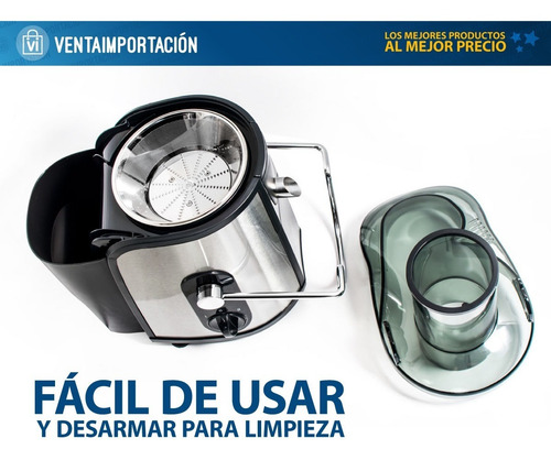 Juguera Eléctrica Extractor De Jugo Diseño Jarra Con Manija