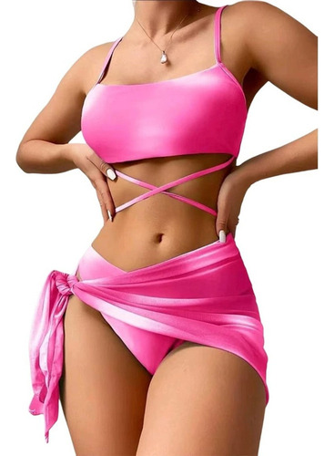 Traje De Tres Piezas Sexy Bikini De Bikini De Las Mujeres