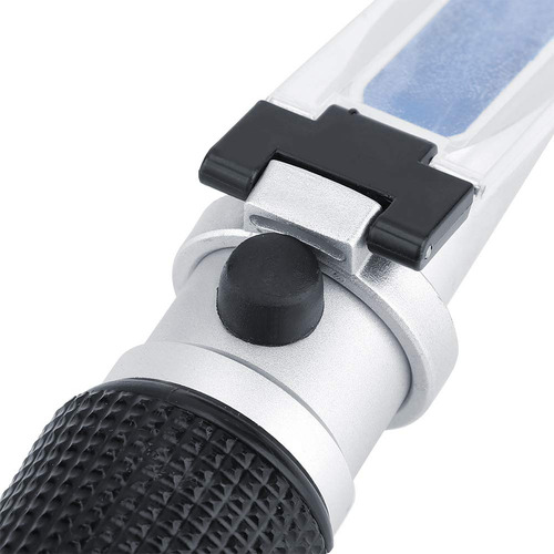Topincn 0-90% Brix Meter Refractómetro Mano Portátil