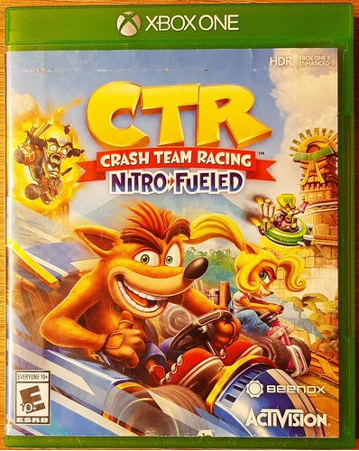 Crash Team Racing Nitro Fueled Xbox One X/s, Español 4k