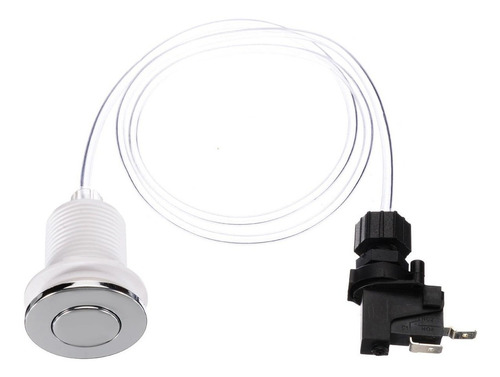 Imagen 7 de 8 de Kit Botón Aire Encendido Neumático Para Jacuzzi Bañera Tina
