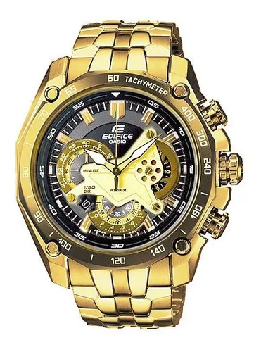 Reloj casio online edifice dorado
