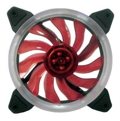 Imagem 4 de 5 de Cooler Fan Ring Bluecase 12cm Vermelho Bfr-05r Envios 24hs