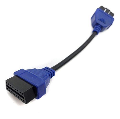 Cable De Extensión Obd2 De 30 Cm, Cable Obd Ii Obd2, 16 Minu