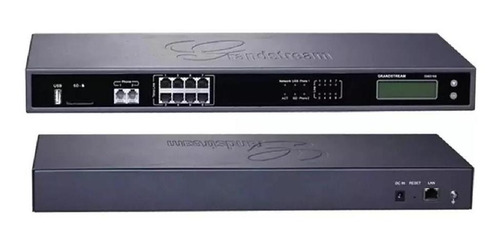 Imagen 2 de 5 de Central Ip Pbx Grandstream Ucm6208 8 Fxo 2 Fxs 100 Llamadas