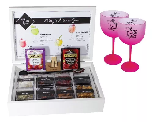 Kit Gin Tônica Com 10 Especiarias Magic Box