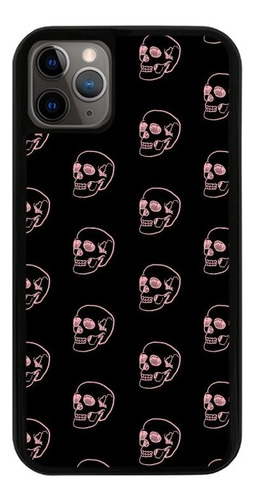 Funda Uso Rudo Tpu Para iPhone Craneos Tapiz Calavera Moda 1