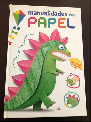 Libro Manualidades Con Papel - Tapa Dura - Muy Buen Estado