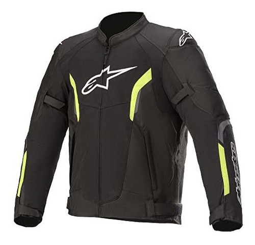 Motociclismo, Chaqueta Alpinestars Ast V2 Air (4xl, Negro-am