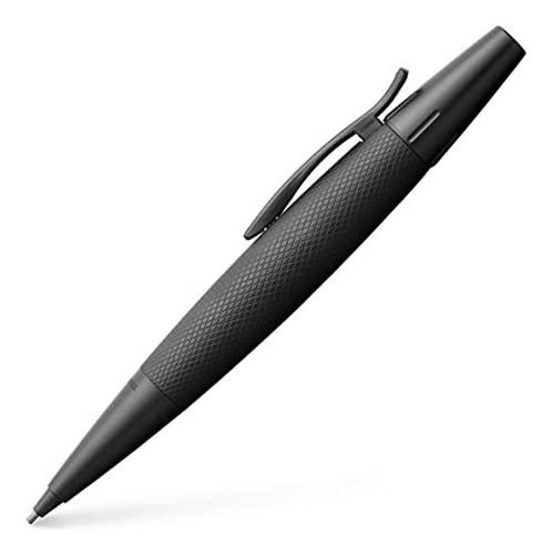 Lápiz Mecánico Faber Castell E-motion Pure Black