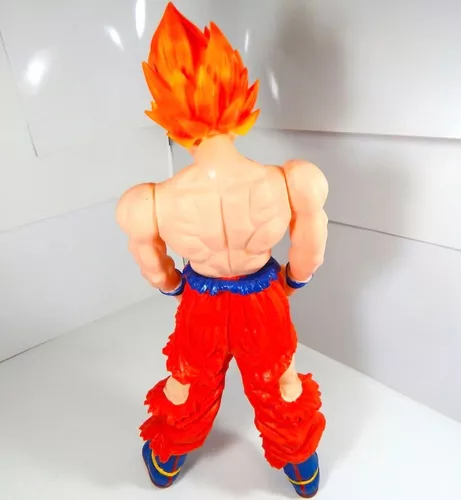 Figura Juguete Goku Sayayin Dios Rojo Dragon Ball Super 45cm