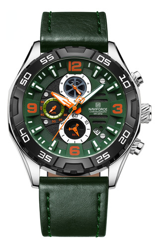 Reloj Original Naviforce Military Chronograph Auto Date Quar