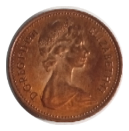 New Penny Elizabet Ll Año 1971 De Colección 