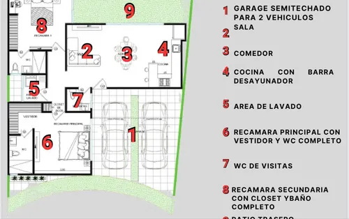 Casa Nueva En Playas Del Conchal De Una Planta
