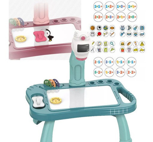 Proyector De Dibujo Infantil, Aprender A Dibujar, Mesa De Mú