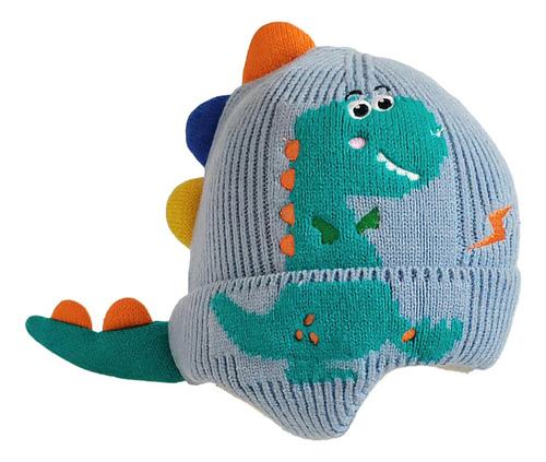 Gorro De Punto Con Orejas De Dinosaurio, A Prueba De Viento,