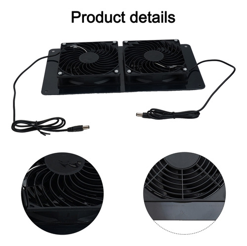Ventilador De Panel Solar De 30 W Con Energía Solar Automáti