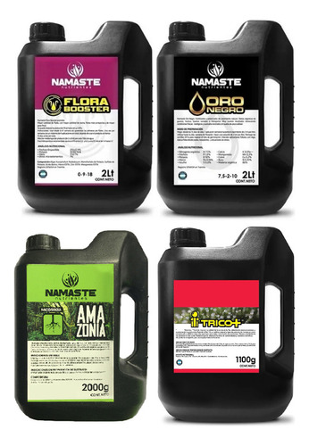 Amazonia Roots Oro Negro Flora Booster 2lt Con Trico+ 1,1kg