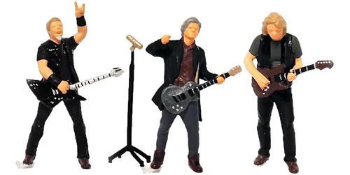 Diorama Miniatura A*gift Pintado 1:64 Rock Music People